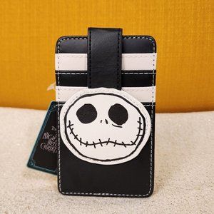 Disney Buckle Down Nightmare Before Christmas Jack Skellington Cardholder NEW
